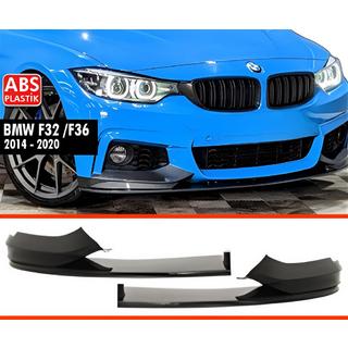 Front Lip DPT V-4 (for M Technic, Gloss Black) BMW 4 Series F32/F33/F36 2012-2020