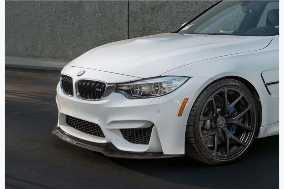 BMW 4 Series F32/F33/F36 2012-2020 Front Lip DPT V-4 (For M4, Gloss Black) Image