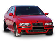 BMW 5 Series E39 1996-2003 Front Lip Spoiler DPT (for M5, Gloss Black) photo 1
