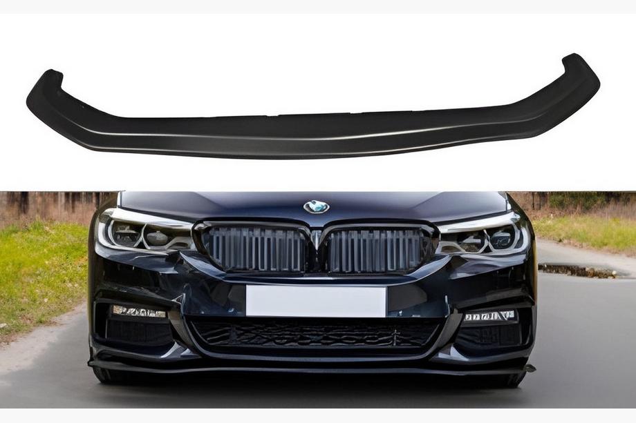 BMW 5 Series G30/G31 2017–2023 Front Lip DPT V-2 (2017-2020, Gloss Black) Photo 1