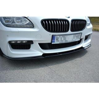 Front Lip Spoiler DPT (for M Performance, Gloss Black) BMW 6 Series F12/F13/F06 2011-2018 photo 3