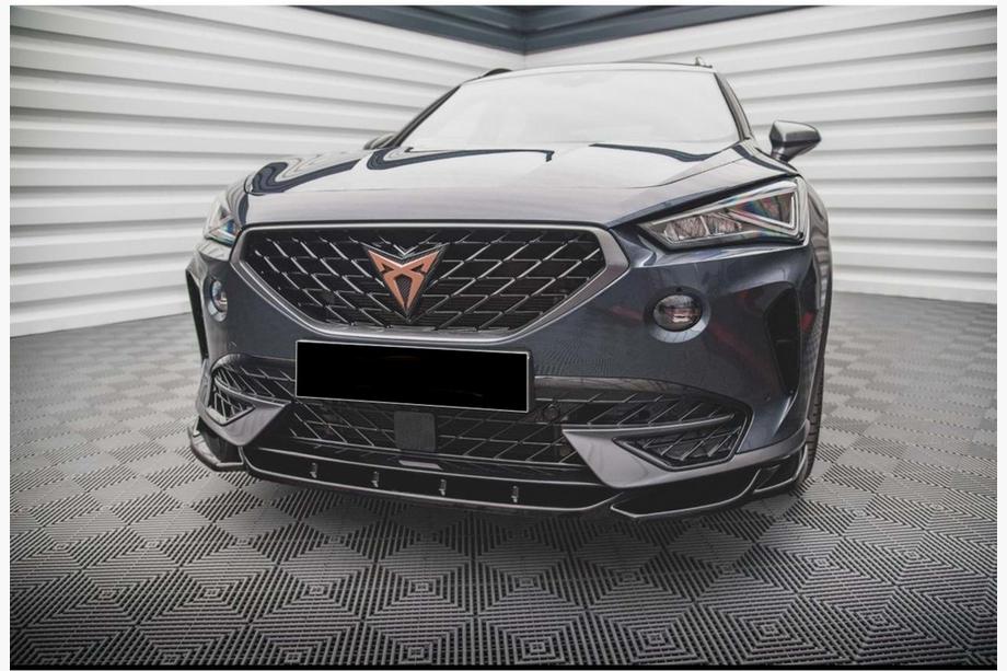 Cupra Formentor 2020- Front Lip Spoiler DPT (Gloss Black) Image