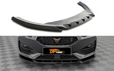 Seat Leon 2020- Front Lip Spoiler DPT (for Cupra, Gloss Black) photo 1
