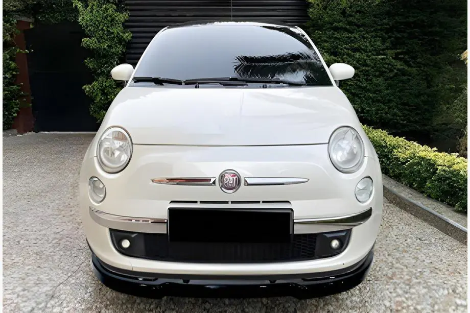 Fiat 500/500L 2013-2022 Front Lip Spoiler DPT (Gloss Black) Image