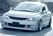 Honda Civic Sedan VIII 2006-2011 Front lip DPT (2006-2009, primed) photo 2