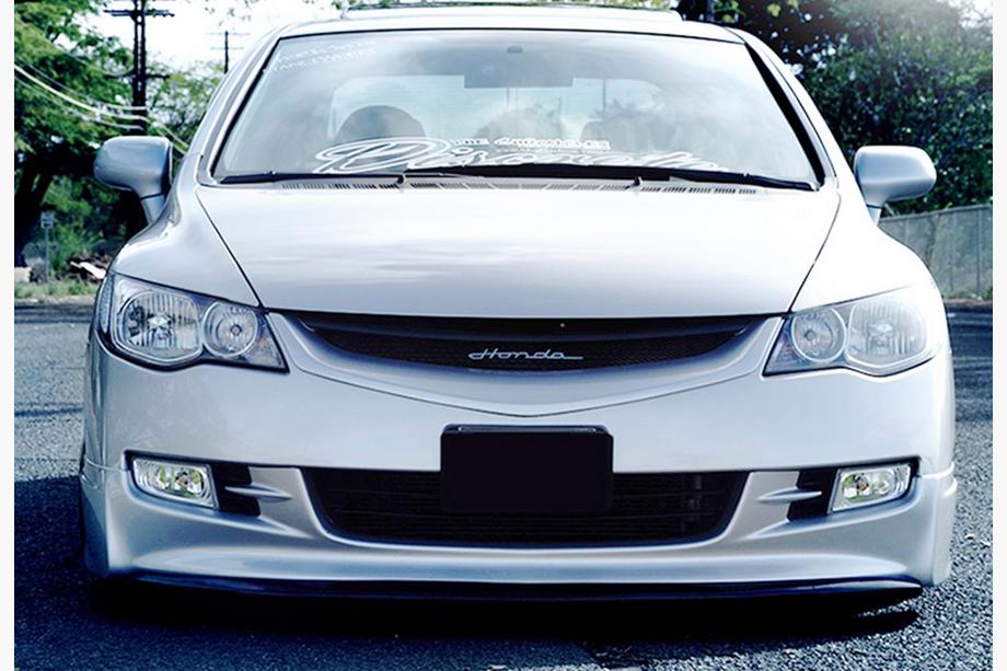 Honda Civic Sedan VIII 2006-2011 Front lip DPT (2006-2009, primed) Image
