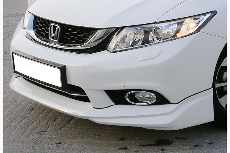 Honda Civic Sedan IX 2011-2016 Front lip DPT (primed for painting) Photo 2