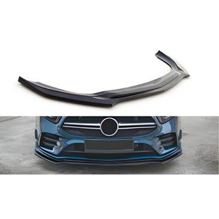 Front Lip DPT V-2 (Gloss Black) Mercedes A-сlass W177 2018-