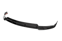 Mercedes C-class W205 2014-2021 Front Lip Spoiler DPT (2019-2021, for AMG-Line only, Gloss Black) photo 3