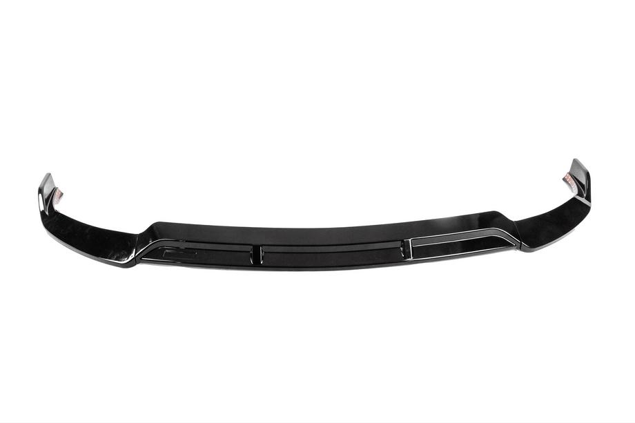 Mercedes C-class W205 2014-2021 Front Lip Spoiler DPT (2019-2021, for AMG-Line only, Gloss Black) Image