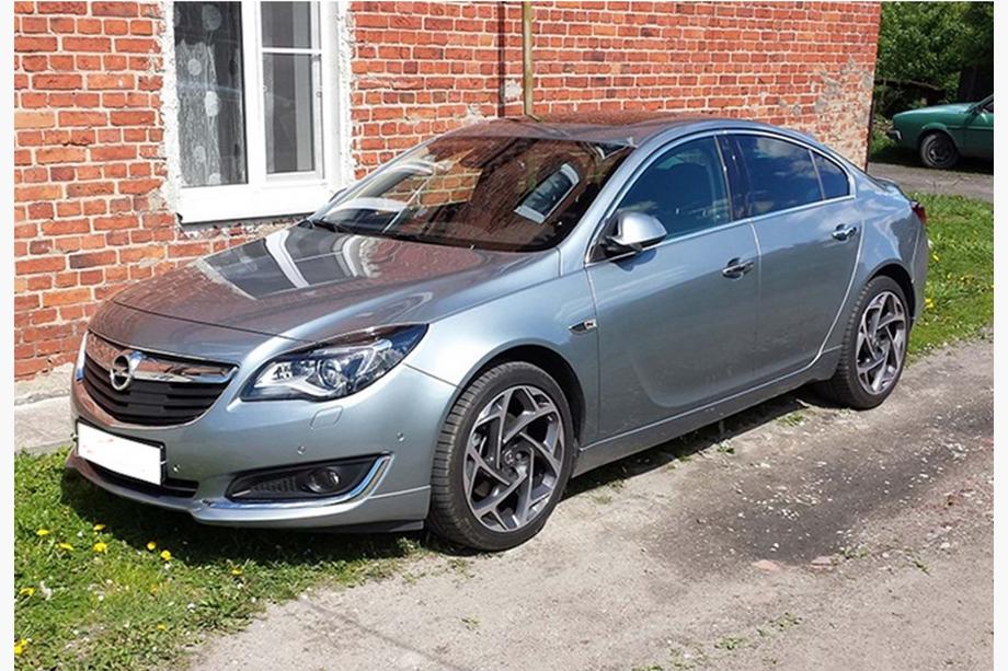 Opel Insignia 2008-2017 Front lip DPT (primed for painting) Photo 2