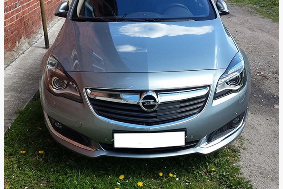 Opel Insignia 2008-2017 Front lip DPT (primed for painting) Photo 1