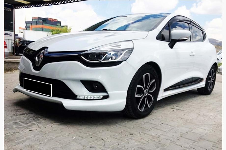 Renault Clio IV 2012-2019 Front lip DPT (HB, primed for painting) Image
