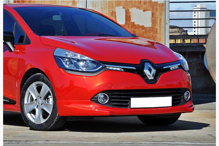 Renault Clio IV 2012-2019 Front lip spoiler DPT (SW, primed) Image