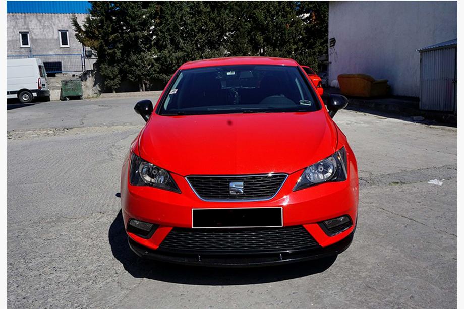 Seat Ibiza 2010-2017 Front Lip DPT V-1 (Gloss Black) Photo 3