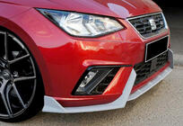 Seat Ibiza 2010-2017 Front Lip DPT V-2 (Gloss Black) photo 11