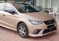 Seat Ibiza 2010-2017 Front Lip DPT V-3 (Gloss Black) photo 2