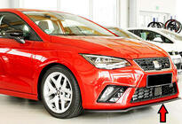 Seat Ibiza 2010-2017 Front Lip DPT V-4 (Gloss Black) photo 1