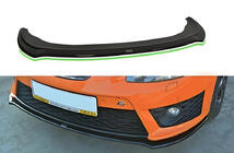 Seat Leon 2005-2012 Front Lip Spoiler DPT (for Cupra, Gloss Black) photo 1