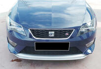Seat Leon 2013-2020 Front Lip DPT V-2 (2013-2016, Gloss Black) photo 3