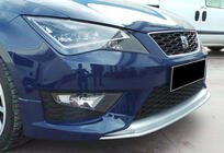 Seat Leon 2013-2020 Front Lip DPT V-2 (2013-2016, Gloss Black) photo 4