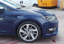 Seat Leon 2013-2020 Front Lip DPT V-2 (2013-2016, Gloss Black) photo 5