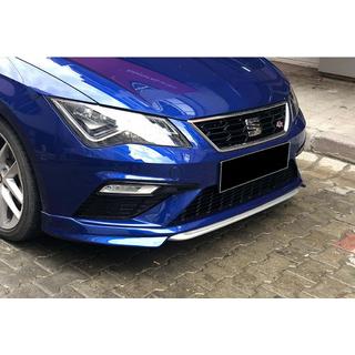 Front Lip DPT V-1 (2017-2020, Gloss Black) Seat Leon 2013-2020 photo 1