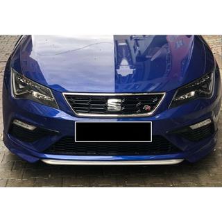 Front Lip DPT V-1 (2017-2020, Gloss Black) Seat Leon 2013-2020 photo 2