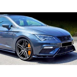 Front Lip DPT V-3 (2017-2020, Gloss Black) Seat Leon 2013-2020 photo 2