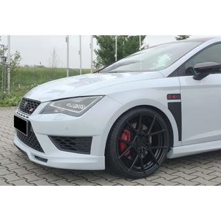Front Lip DPT V-5 (2017-2020, Gloss Black) Seat Leon 2013-2020 photo 2