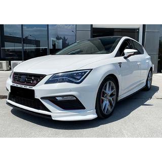 Front Lip DPT V-3 (2013-2016, Gloss Black) Seat Leon 2013-2020 photo 3