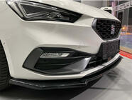Seat Leon 2020- Front Lip DPT V-2 (Gloss Black) photo 1