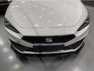 Seat Leon 2020- Front Lip DPT V-2 (Gloss Black) photo 3