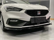 Seat Leon 2020- Front Lip DPT V-2 (Gloss Black) photo 4