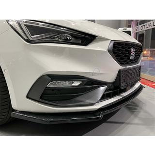 Front Lip DPT V-2 (Gloss Black) Seat Leon 2020- photo 1
