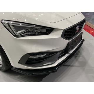 Front Lip DPT V-2 (Gloss Black) Seat Leon 2020- photo 2