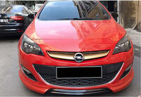 Opel Astra J 2009-2015 Front Lip DPT V-1 (Gloss Black) photo 2