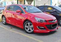Opel Astra J 2009-2015 Front Lip Spoiler DPT V-3 (Primed for Painting) photo 1