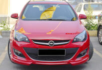 Opel Astra J 2009-2015 Front Lip Spoiler DPT V-3 (Primed for Painting) photo 2