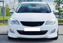 Opel Astra J 2009-2015 Front Lip Spoiler DPT V-4 (Primed for Painting) photo 1