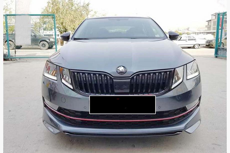 Skoda Octavia III A7 2013-2019 Front lip DPT V-1 (2017-2019, primed) Image