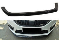 Skoda Octavia III A7 2013-2019 Front Lip DPT V-3 (2013-2017 RS, Gloss Black) photo 1