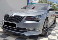 Skoda Superb 2015-2024 Front Lip DPT V-1 (2015-2020, Gloss Black) photo 4