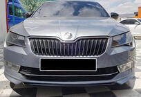 Skoda Superb 2015-2024 Front Lip DPT V-1 (2015-2020, Gloss Black) photo 3