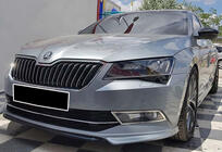 Skoda Superb 2015-2024 Front Lip DPT V-1 (2015-2020, Gloss Black) photo 1