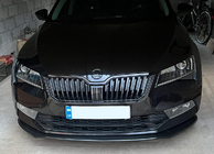 Skoda Superb 2015-2024 Front Lip DPT V-2 (2015-2020, Gloss Black) photo 12