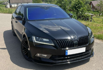 Skoda Superb 2015-2024 Front Lip DPT V-2 (2015-2020, Gloss Black) photo 13