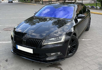 Skoda Superb 2015-2024 Front Lip DPT V-2 (2015-2020, Gloss Black) photo 15