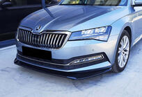 Skoda Superb 2015-2024 Front Lip DPT V-3 (2015-2020, Gloss Black) photo 1