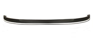 Universal Front Lip Spoiler DPT White (ABS, Gloss Black) photo 1